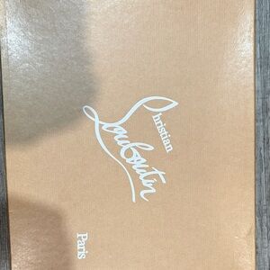 Christian Louboutin Tan Shoe Box